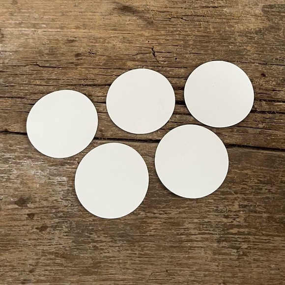 BMW Round Logo Emblem Sticker Decals - Lot of 5 Stickers - Picture 4 of 4